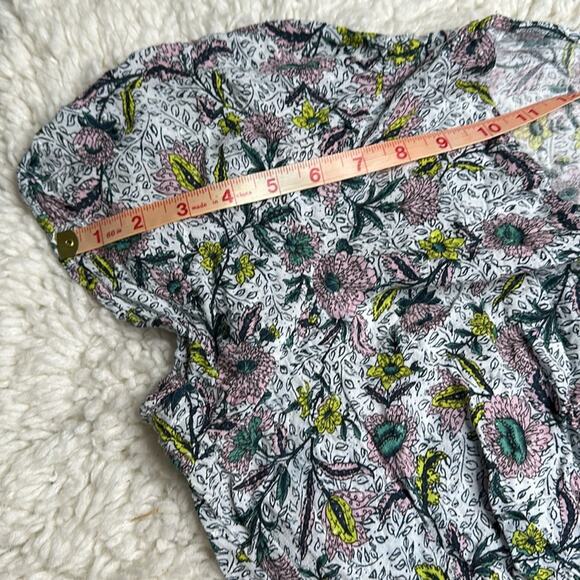 Torrid Ditsy Floral Faux Wrap Dress Textured Size 2 Plus Size 2X MIDI Flowy PP28 - Picture 11 of 12